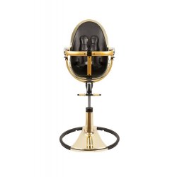 yellow gold-black snake - Стульчик для кормления Bloom  Fresco Chrome GOLD